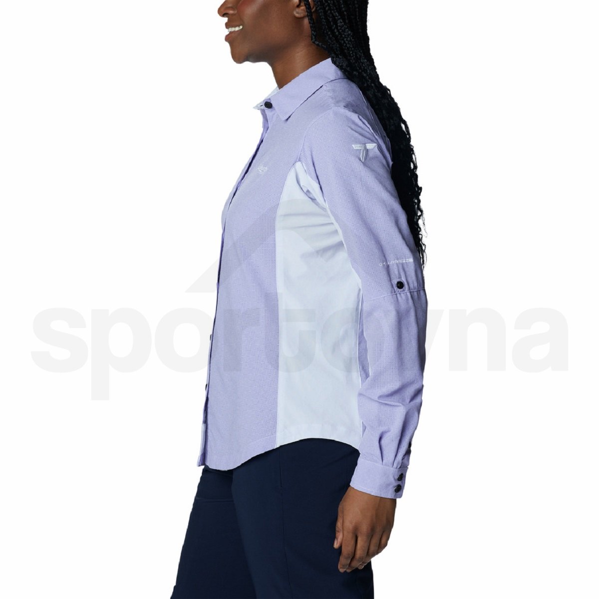 Košile Columbia Titan Pass™ Irico LS Shirt W - fialová