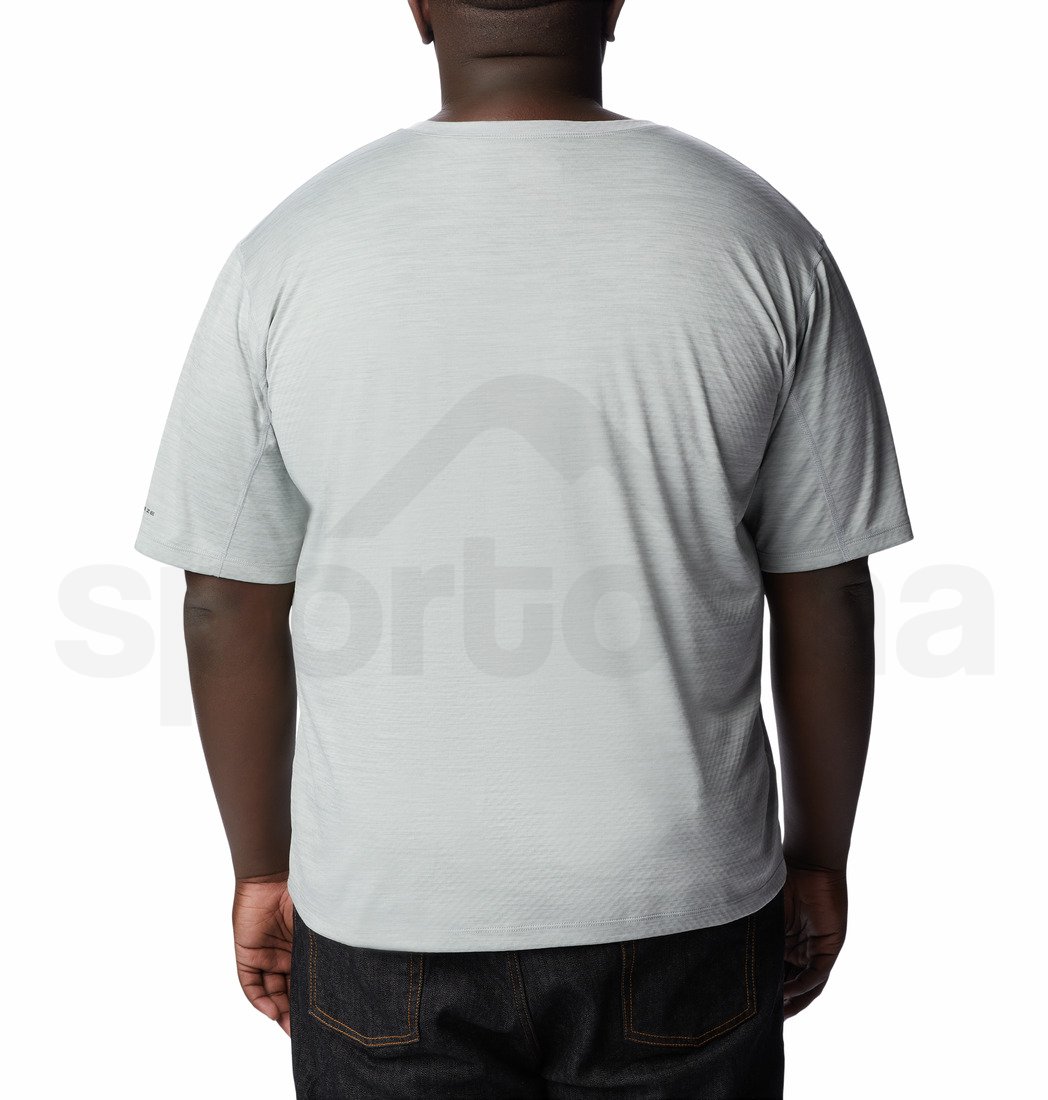 Tričko Columbia Zero Rules™ Short Sleeve Graphic Shirt M - šedá (PLUS SIZE)