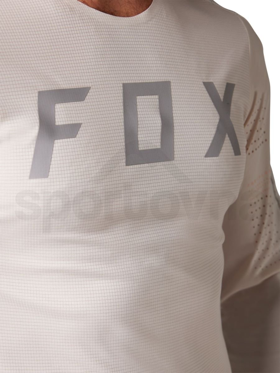 Dres Fox Flexair Pro Ls Jersey M - bílá