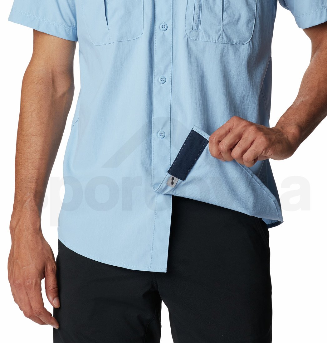 Košile Columbia Newton Ridge™ II Short Sleeve M - modrá