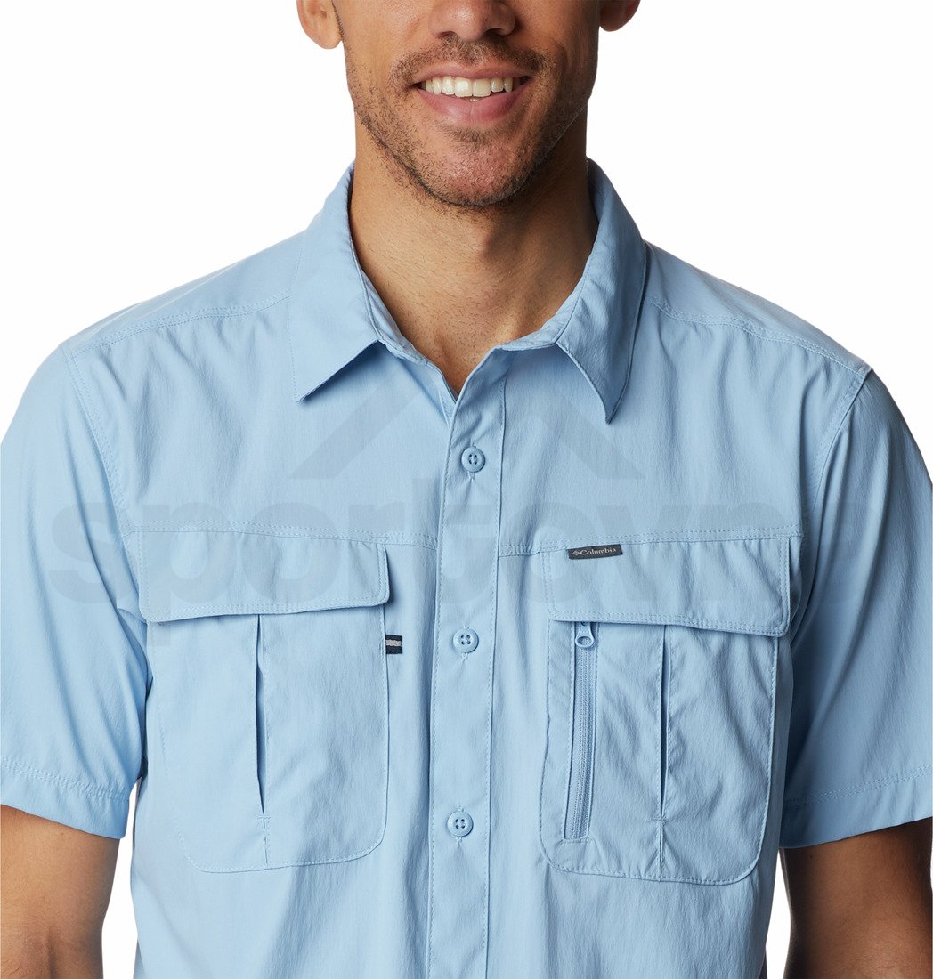 Košile Columbia Newton Ridge™ II Short Sleeve M - modrá