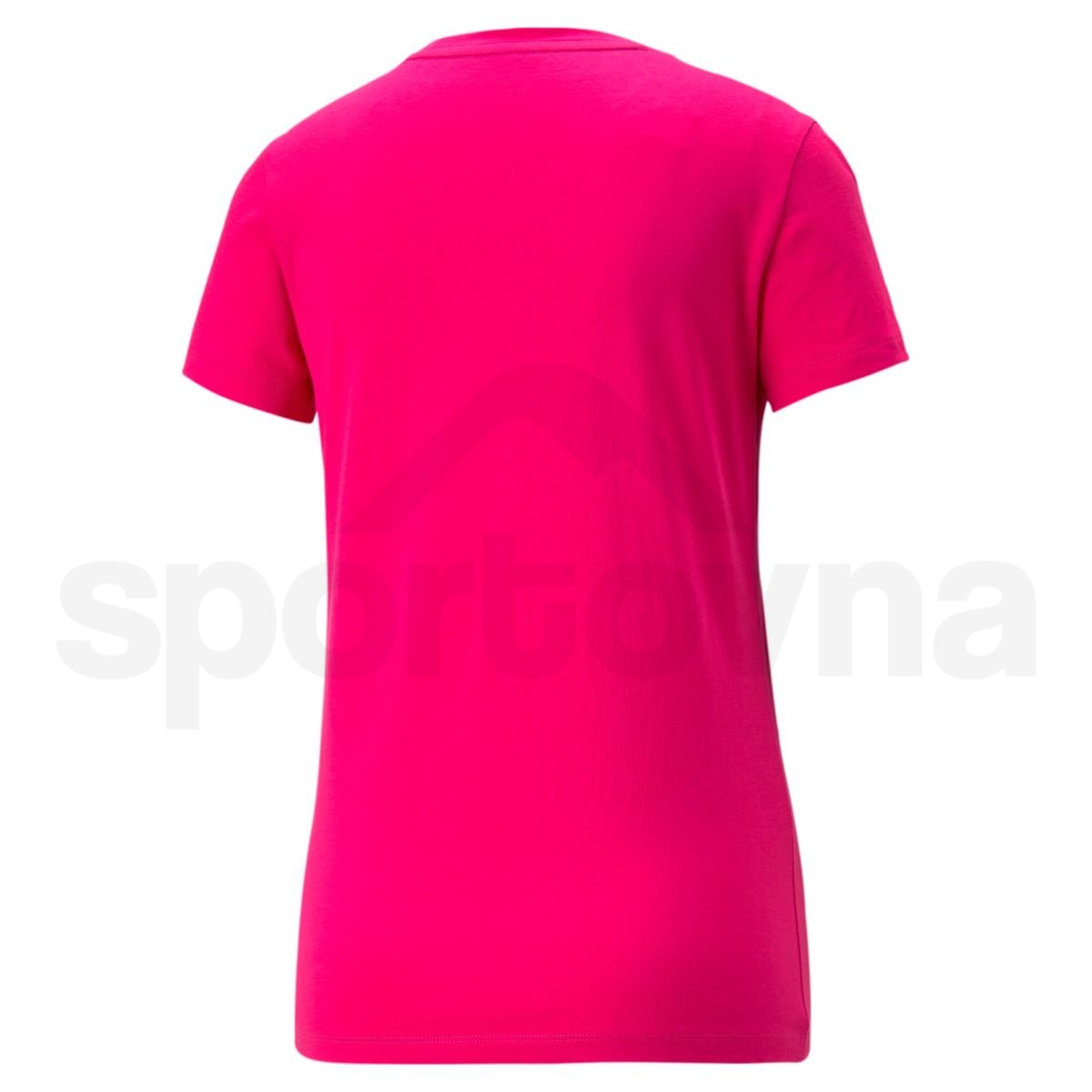 Tričko Puma ESS+ Metallic Logo Tee W - růžová