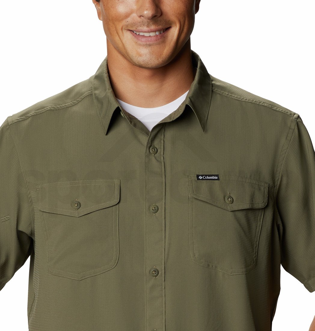 Košile Columbia Utilizer™ II Solid Short Sleeve Shirt M - khaki