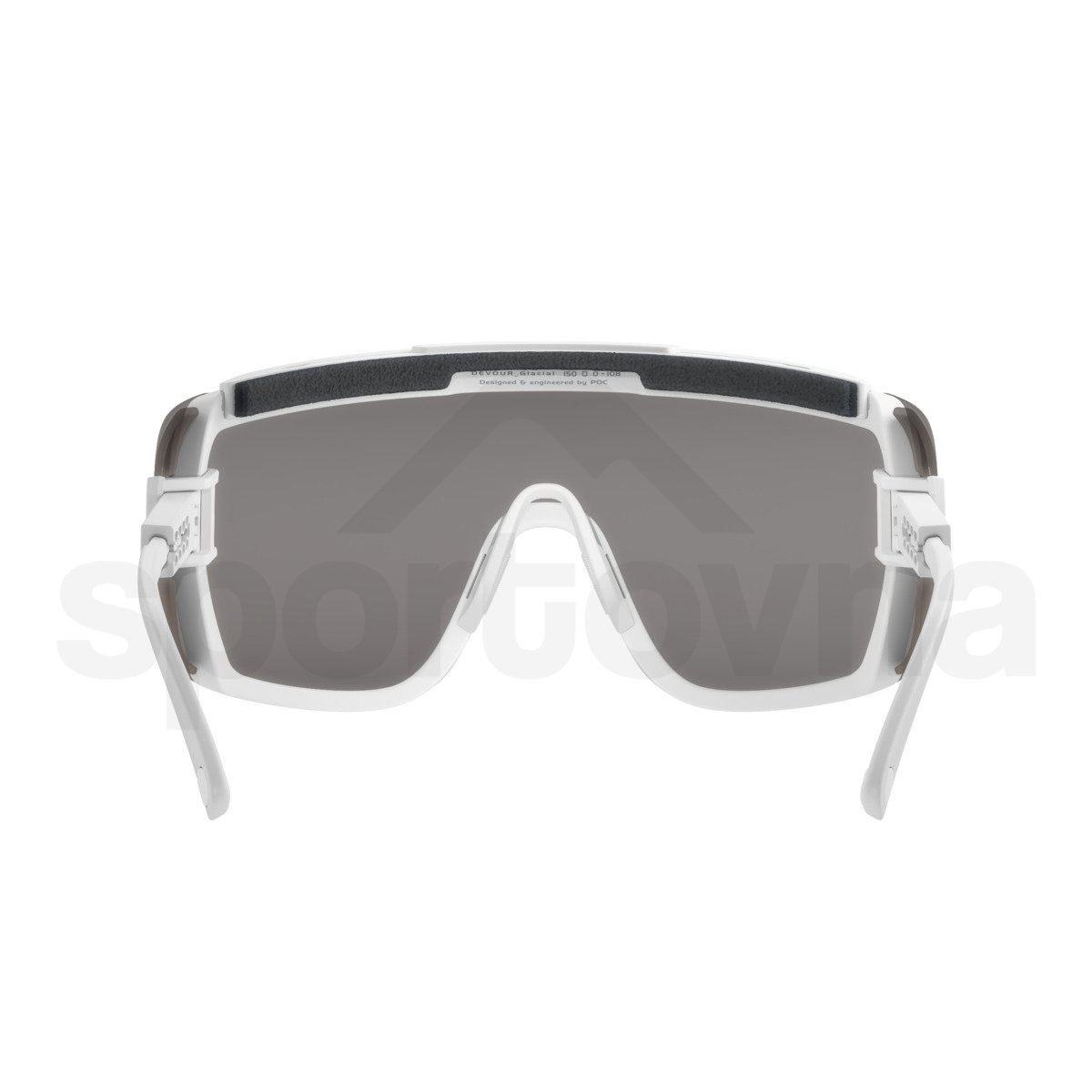 Sportovní brýle POC Devour Glacial - bílá