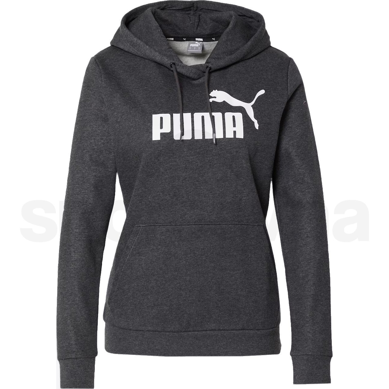 Mikina Puma ESS Logo Hoodie TR W - šedá