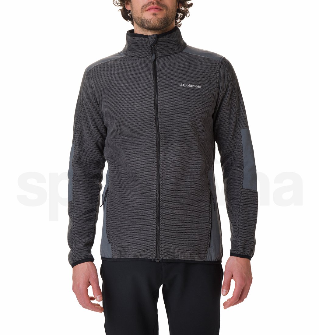 Mikina Columbia Tough Hiker™ Full Zip Fleece M - černá