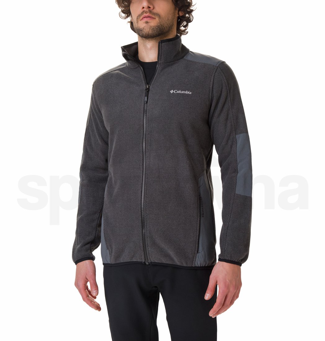 Mikina Columbia Tough Hiker™ Full Zip Fleece M - černá