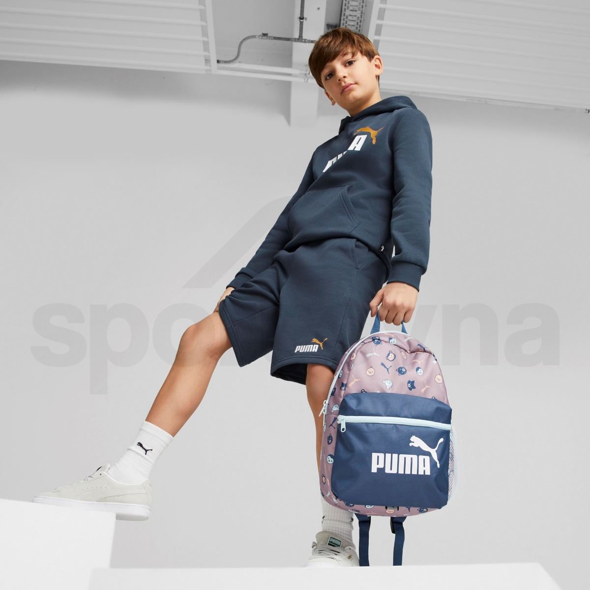 Batoh Puma Phase Small Backpack - modrá/růžová