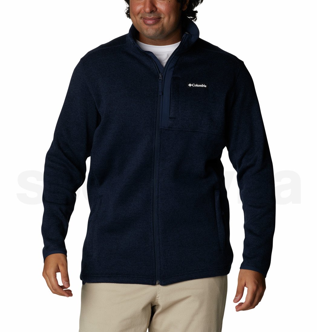 Mikina Columbia Sweater Weather™ Full Zip M - modrý melír