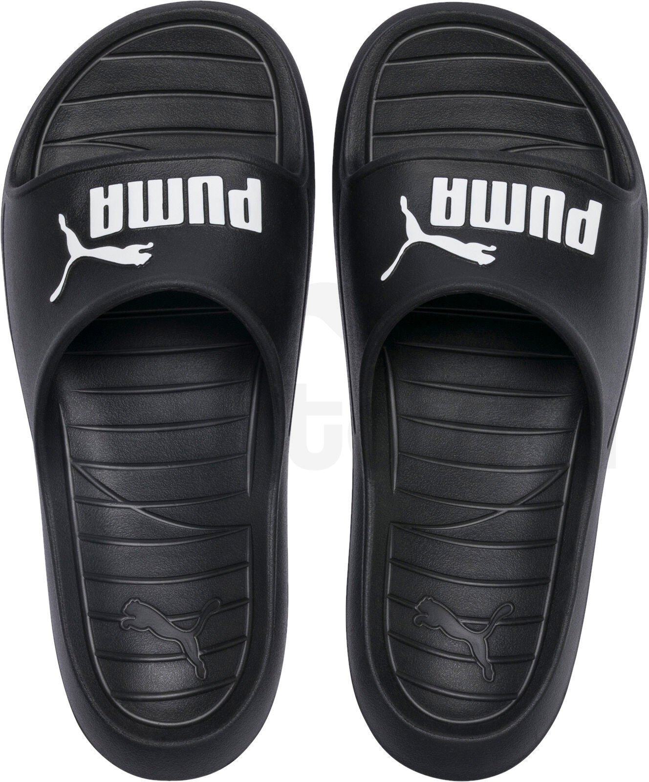 Pantofle Puma Divecat v2 - černá/bílá