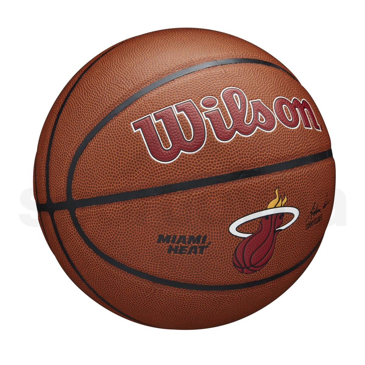 Míč Wilson NBA Team Alliance Mia Heat - hnědá