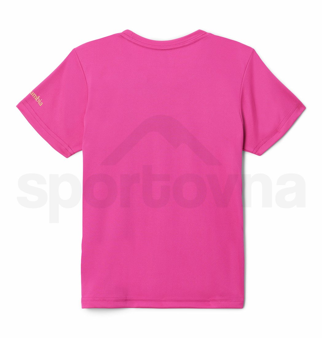 Tričko Columbia Mirror Creek™ Short Sleeve Graphic Shirt J - růžová