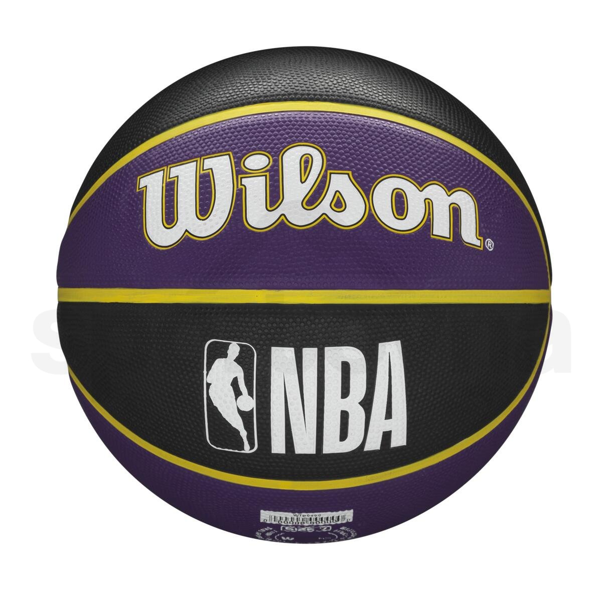 Míč Wilson NBA Team Tribute Bskt La Lakers - fialová