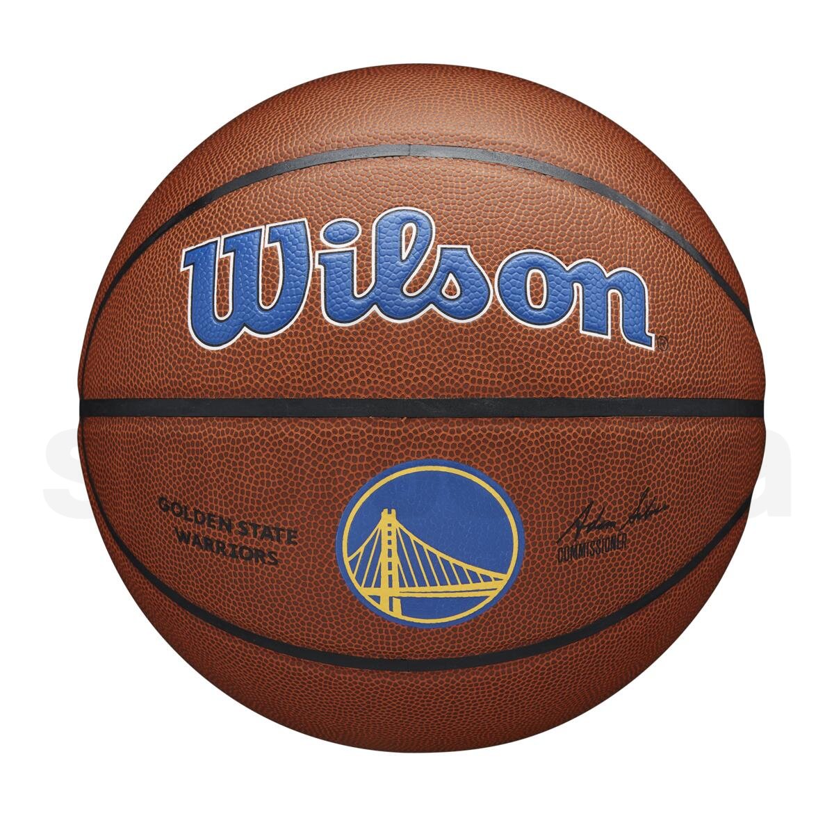Míč Wilson NBA Team Alliance Gs Warriors - hnědá