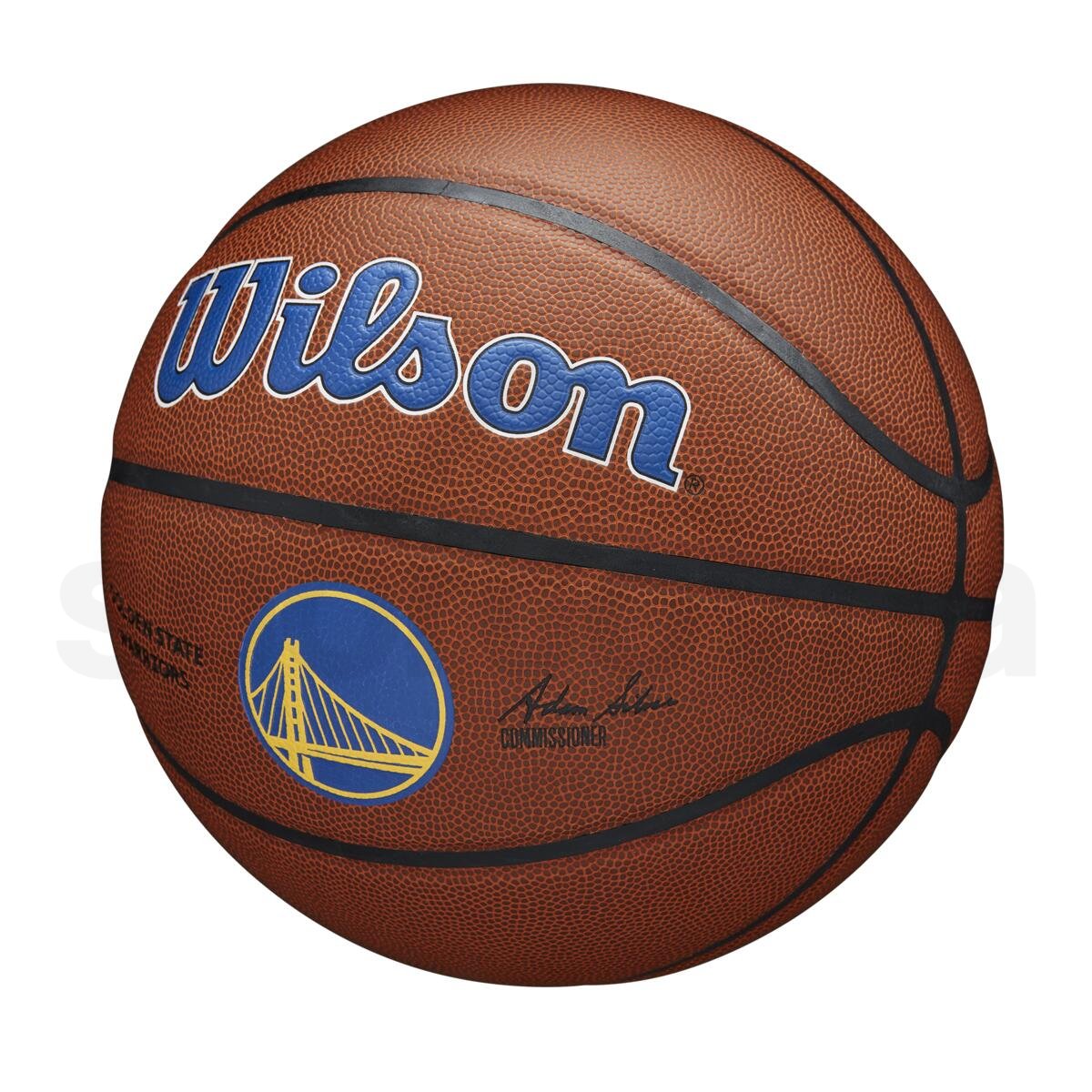 Míč Wilson NBA Team Alliance Gs Warriors - hnědá
