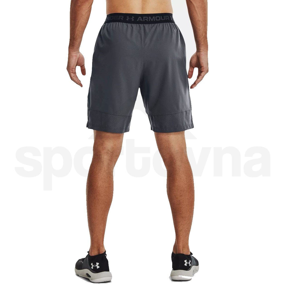 Kraťasy Under Armour Vanish Woven 8in Shorts M - šedá