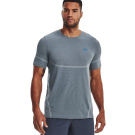 Under Armour Rush Seamless Legacy SS M 1376781-465 - blue 1