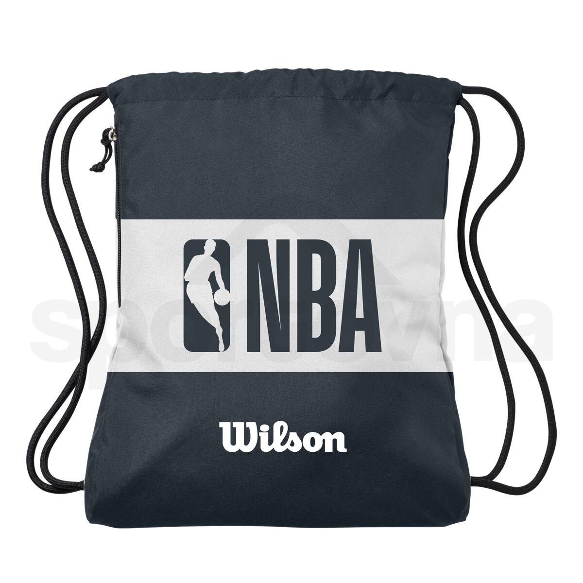 Vak na basketbalový míč Wilson NBA Forge Basketball Bag - černá