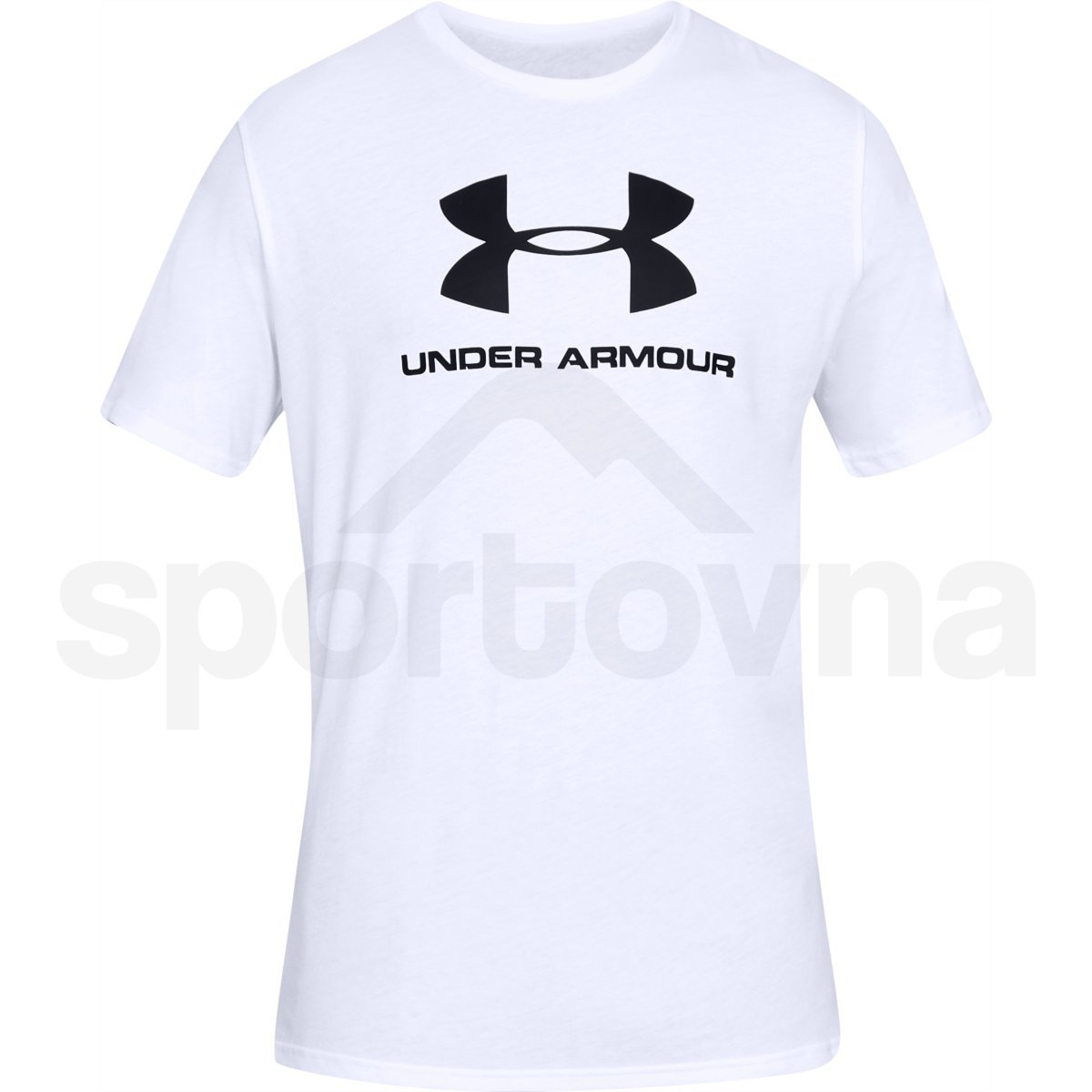 Tričko Under Armour Sportstyle Logo SS M - bílá