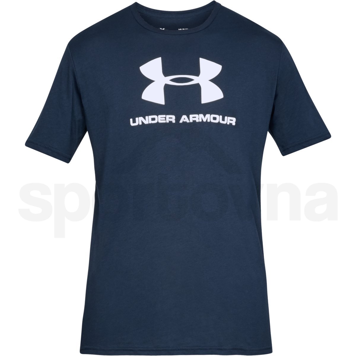 Tričko Under Armour Sportstyle Logo SS M - modrá