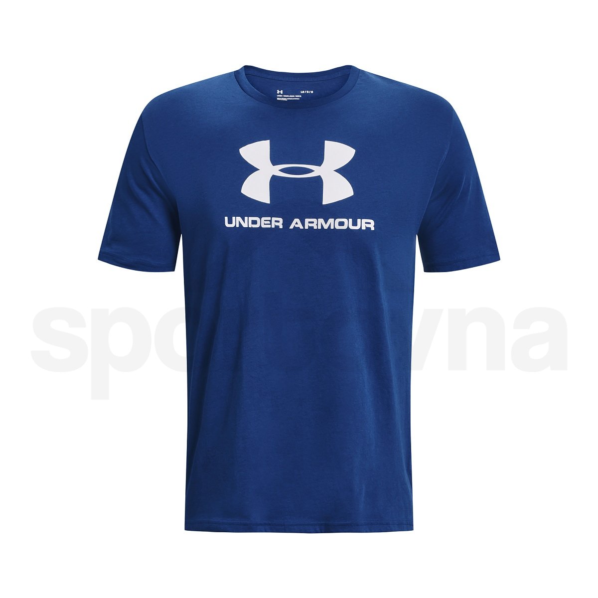 Tričko Under Armour Sportstyle Logo SS M - modrá