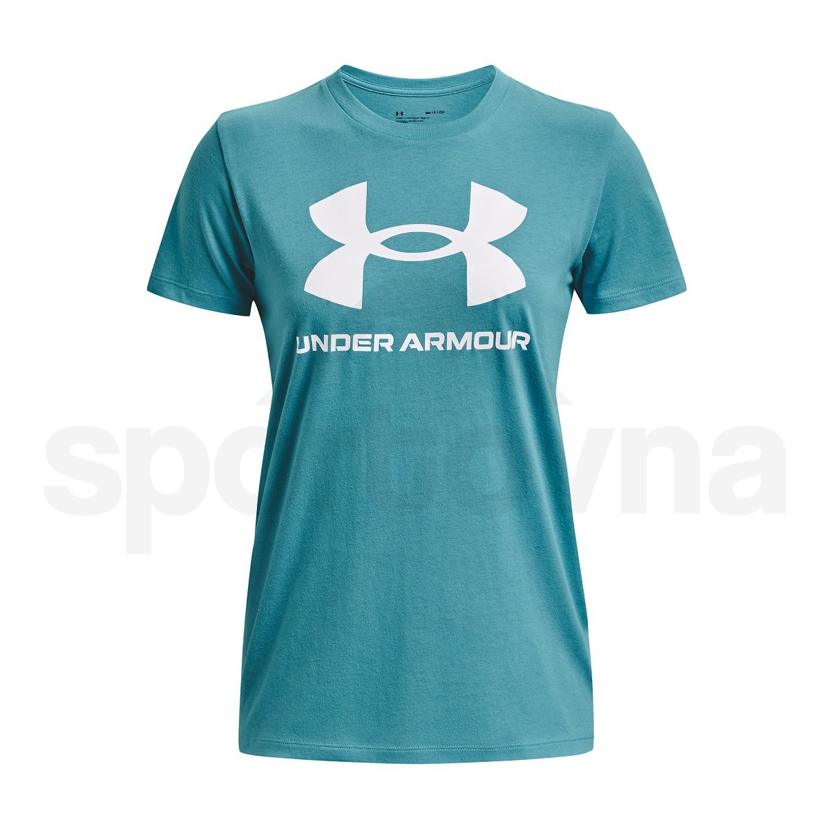 Tričko Under Armour Sportstyle Logo SS W - modrá