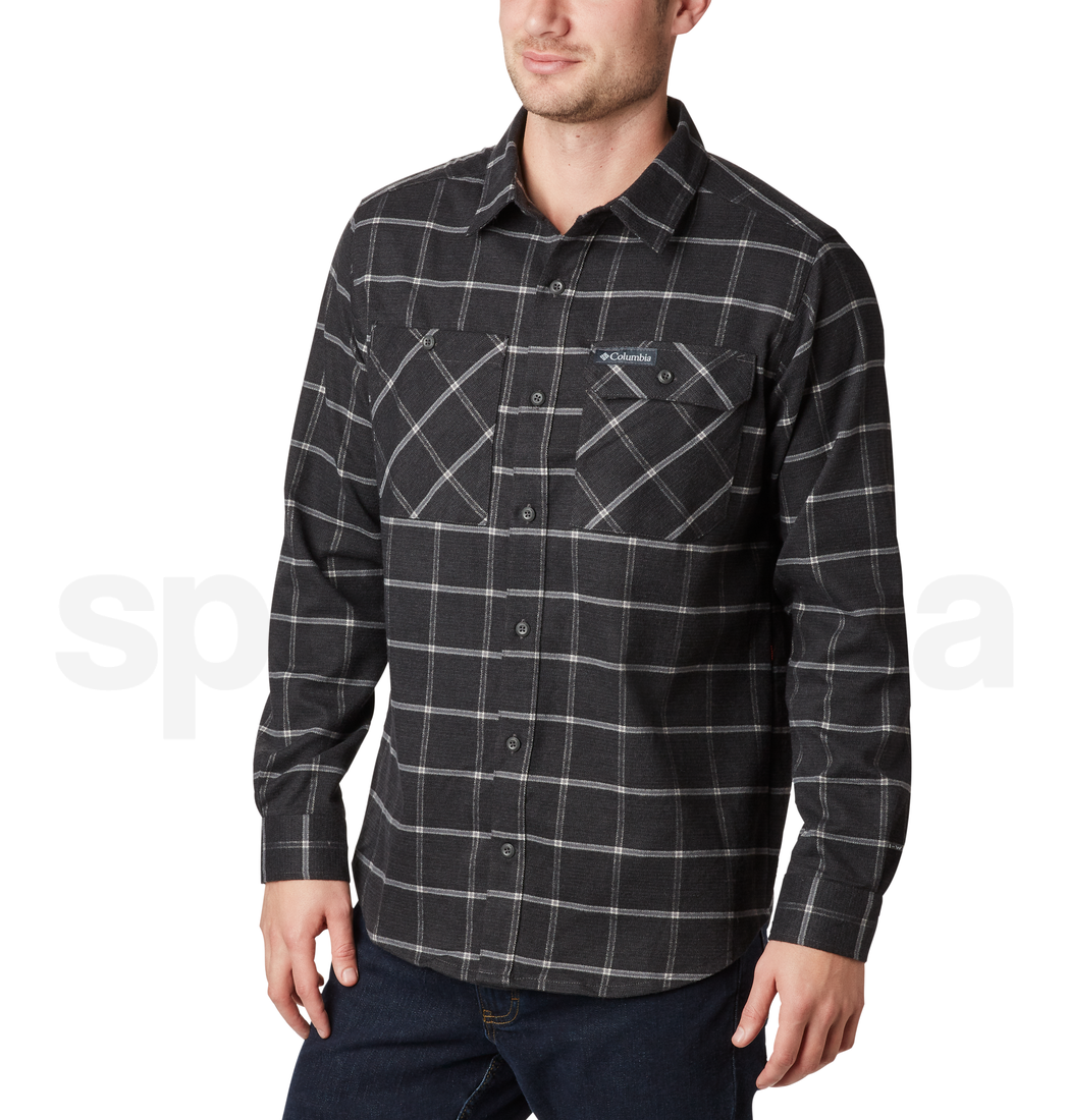 Košile Columbia Outdoor Elements™ Stretch Flannel - šedá/bílá
