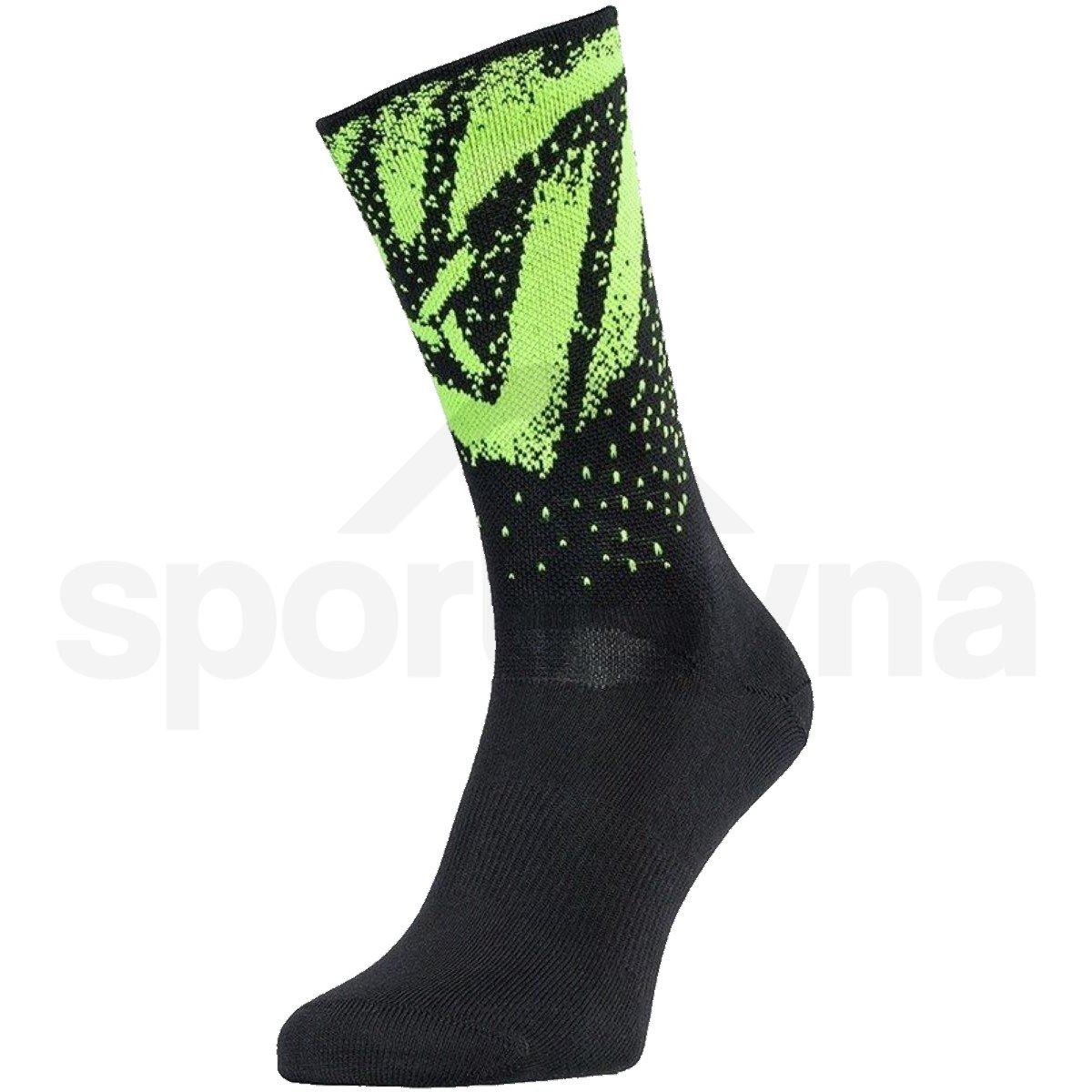 Cyklistické ponožky Silvini Nereto UA1808 - černá/žlutá