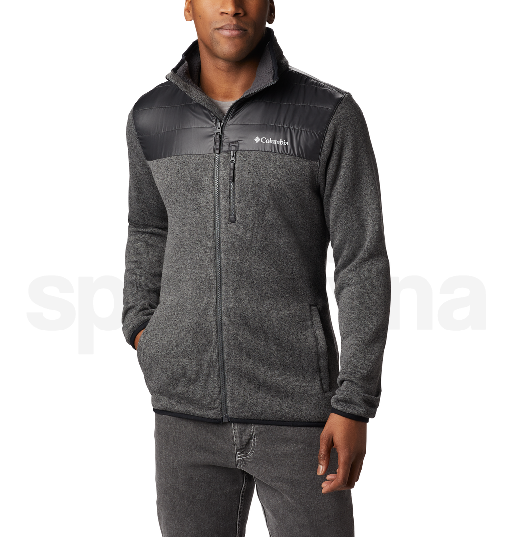 Mikina Columbia Canyon Point™ Sweater Fleece Full Zip - tmavě šedá