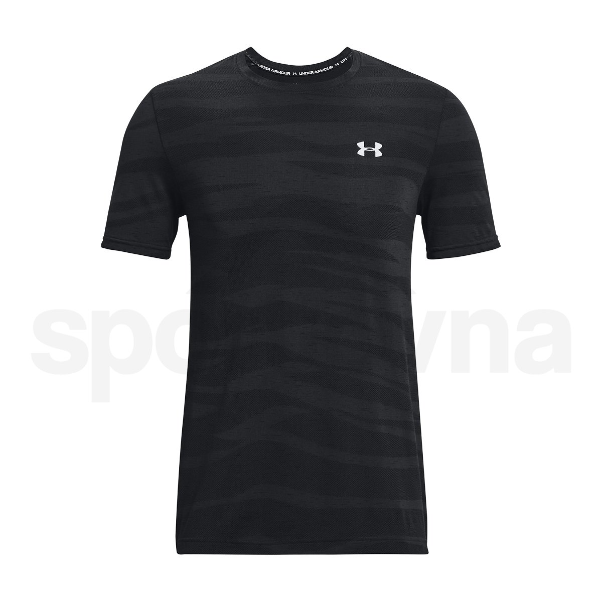 Футболка Under Armour Seamless Wave SS M - чорна