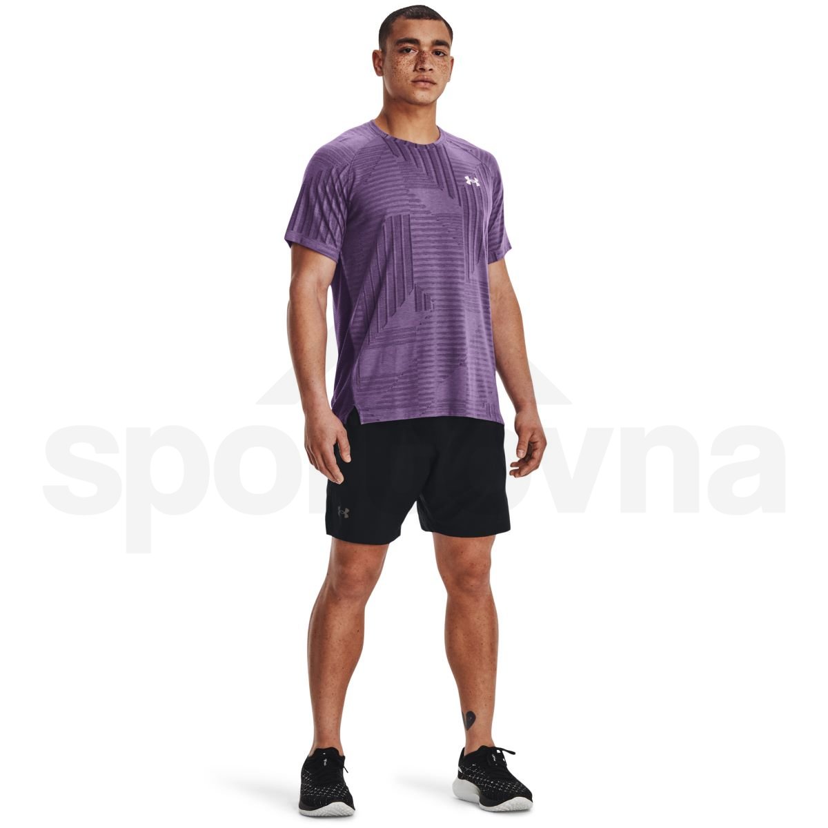 Шорти чоловічі Under Armour Launch Elite 2in1 7'' Short M - чорні