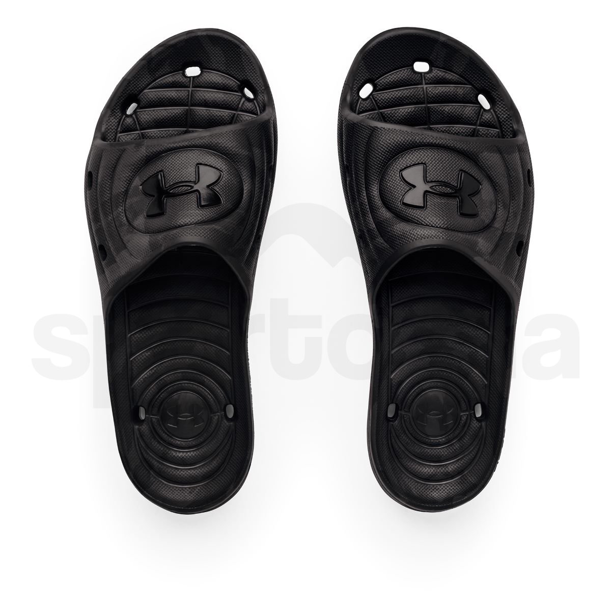 Pantofle Under Armour UA Locker Camo M - černá