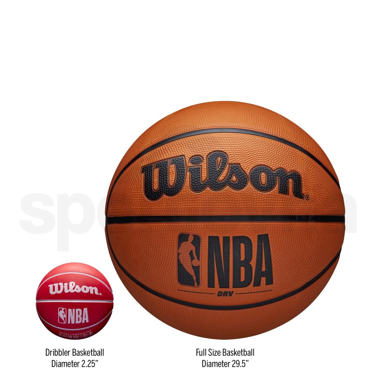 Míč Wilson NBA Dribbler Bskt Chi Bulls - červená