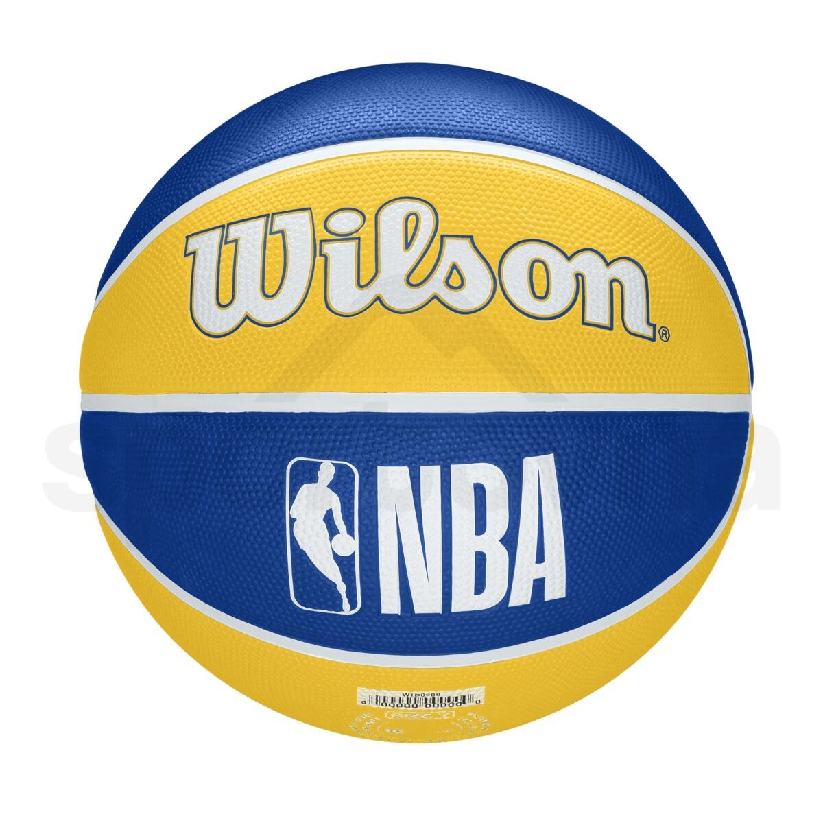 Míč Wilson NBA Team Tribute Bskt Gs Warriors - modrá