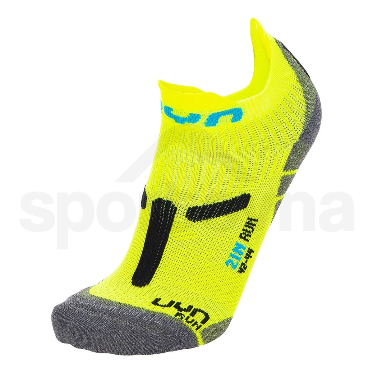 Pánské ponožky UYN RUN 2IN SOCKS - žlutá