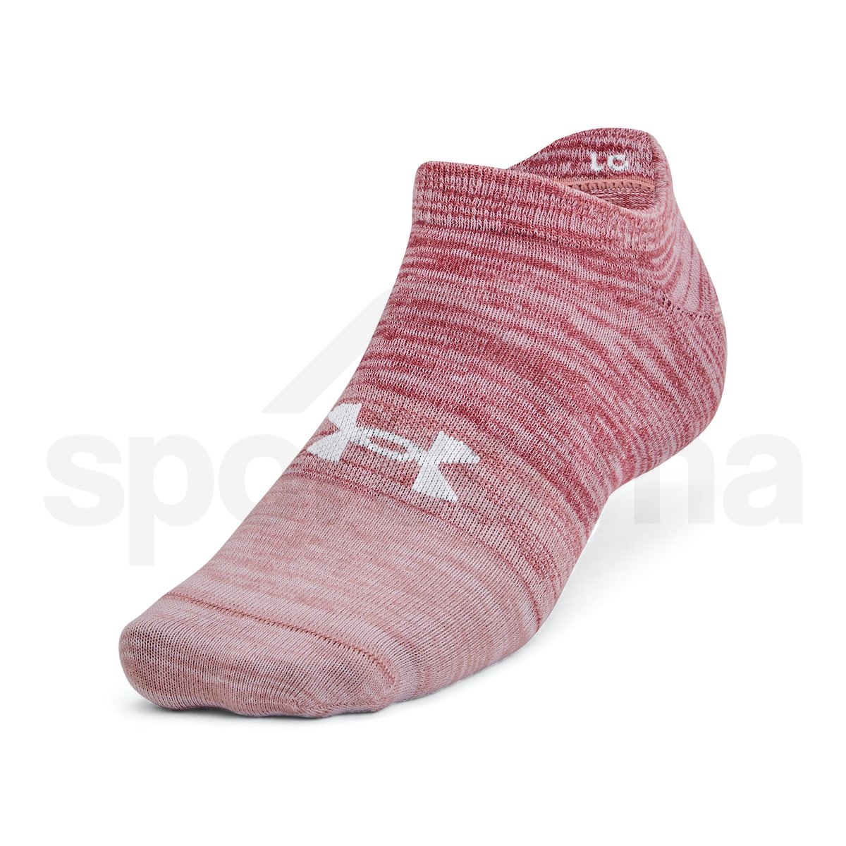Ponožky Under Armour UA Essential No Show 3pk - růžová