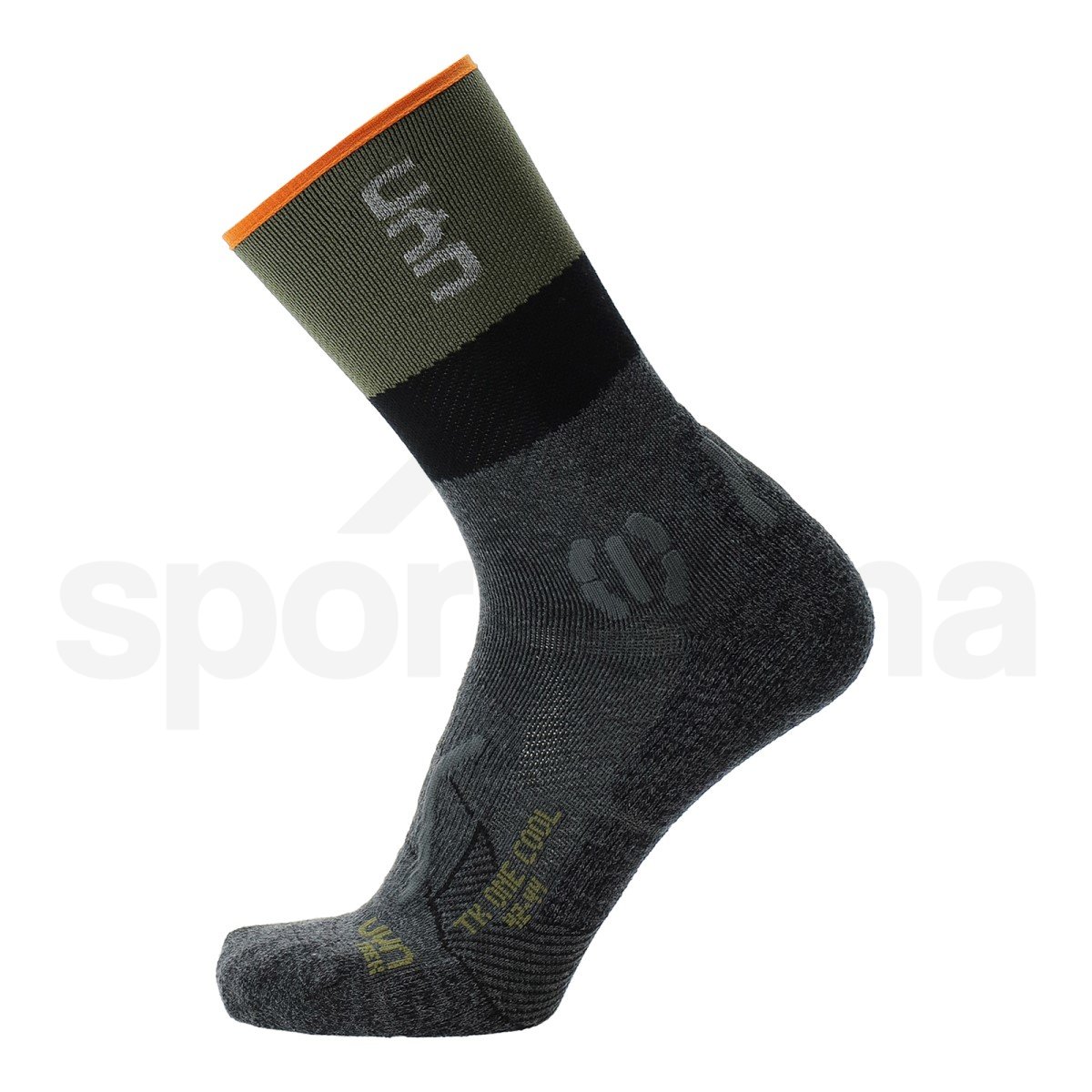 Ponožky UYN Trekking One Cool Socks M - šedá/zelená