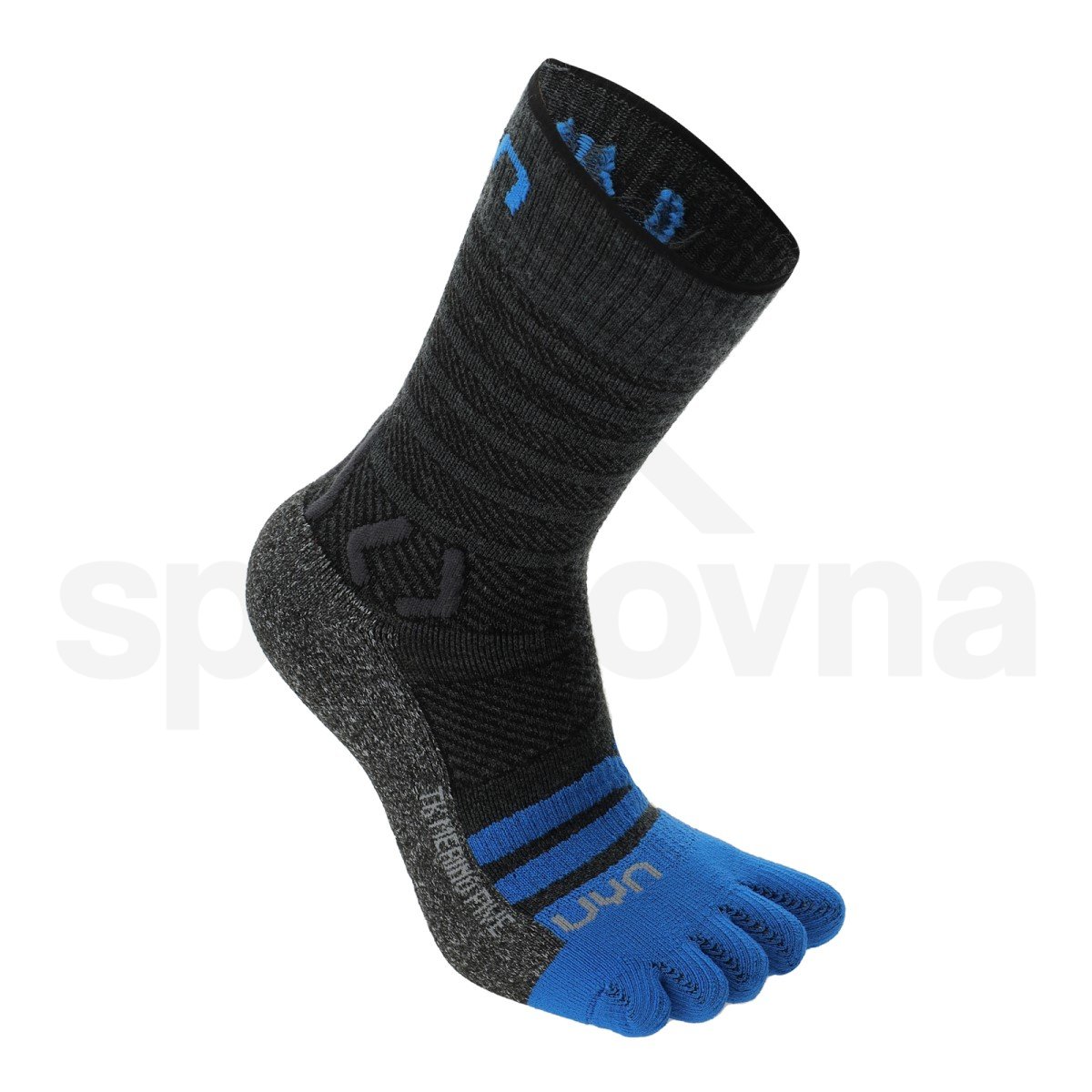 Ponožky UYN Trekking Five Merino Socks M - šedá/modrá