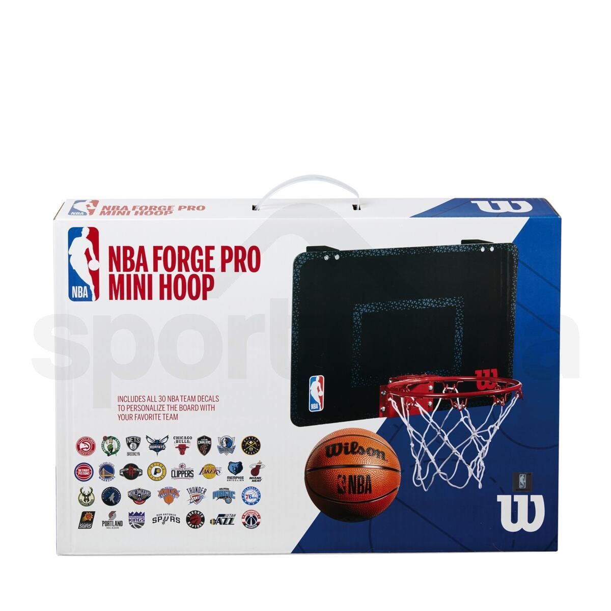 Koš Wilson NBA Forge Team Mini Hoop - černá