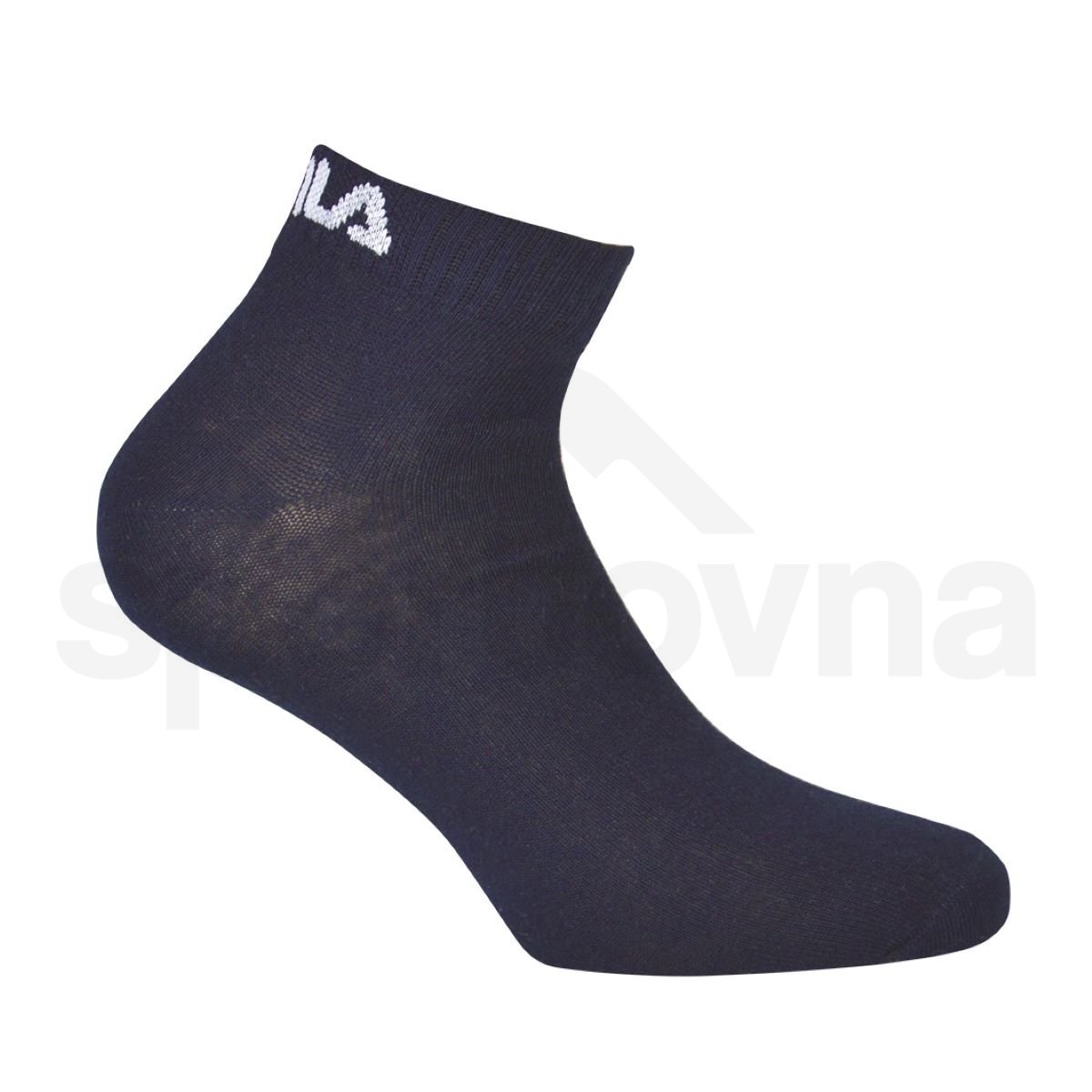 Ponožky Fila Quarter Plain 3 Pack - modrá