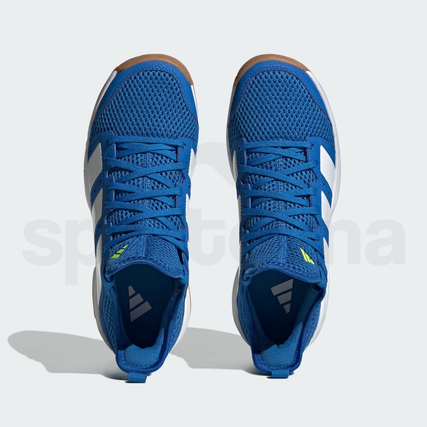 Obuv Adidas Stabil J - modrá/bílá/zelená