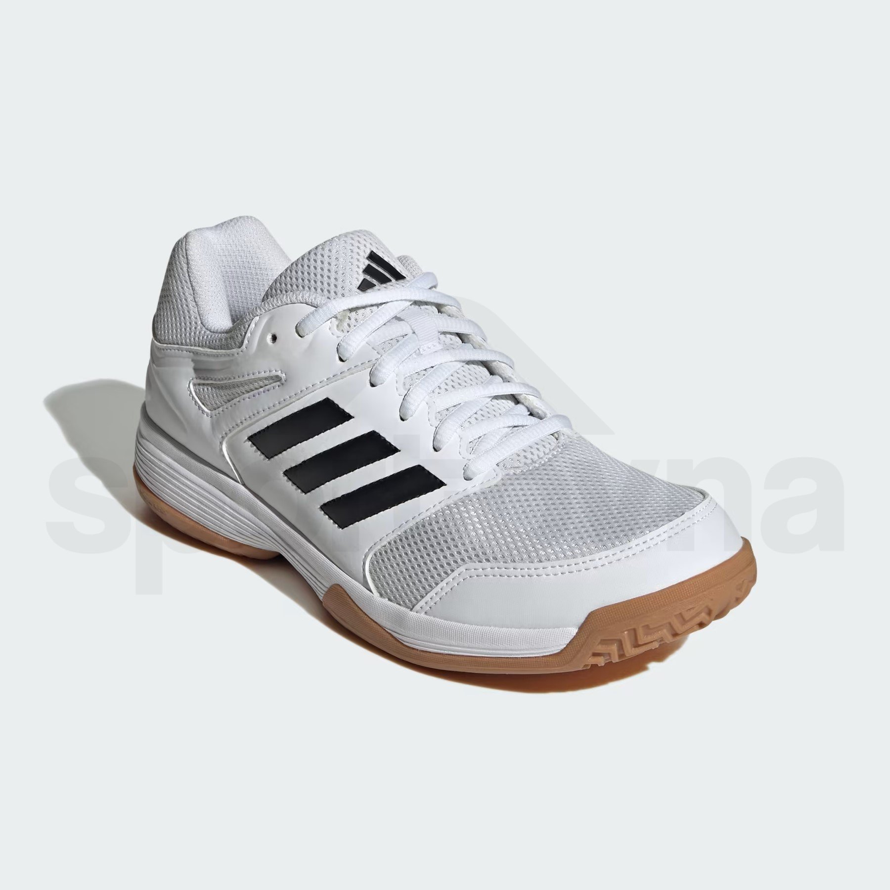 Obuv Adidas Speedcourt W - bílá/černá/hnědá