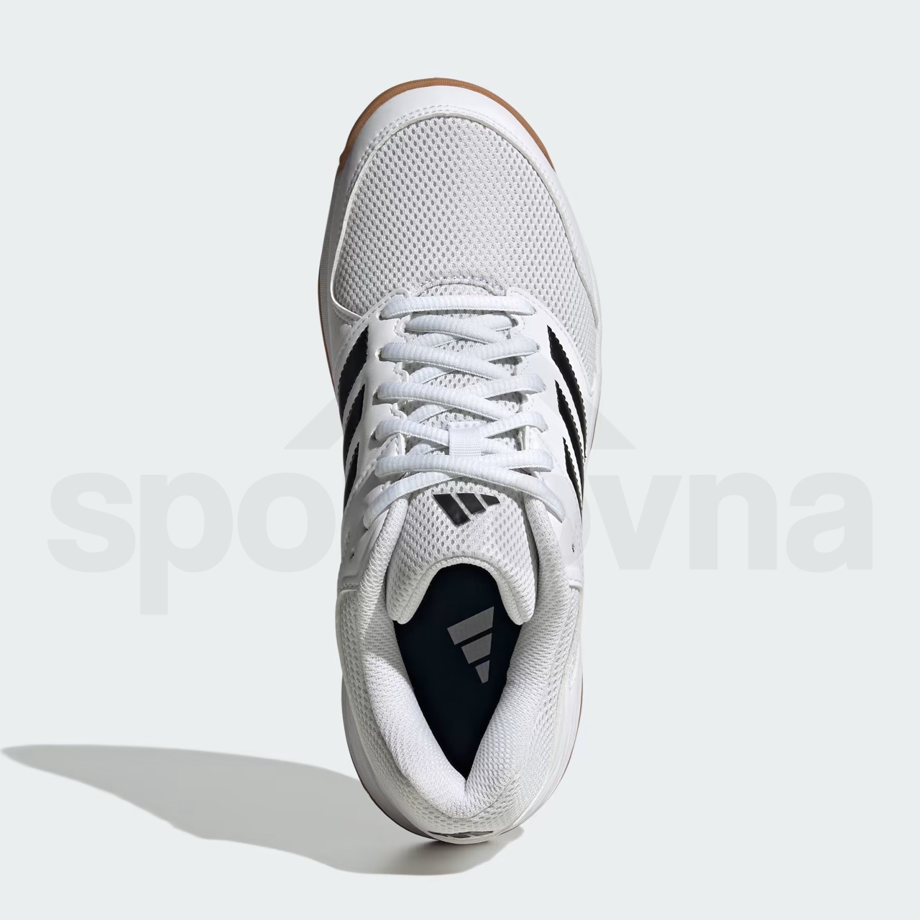 Obuv Adidas Speedcourt W - bílá/černá/hnědá
