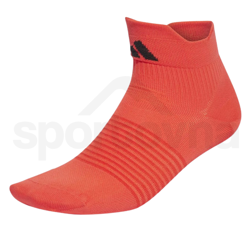 Ponožky Adidas Performance Designed for Sport Ankle 1P Uni IJ8287 - červená/černá