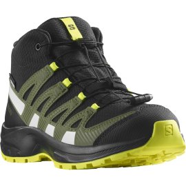 L47289400_XA PRO V8 MID CSWP JBlack_Deep Lichen Green_Safety Yellow