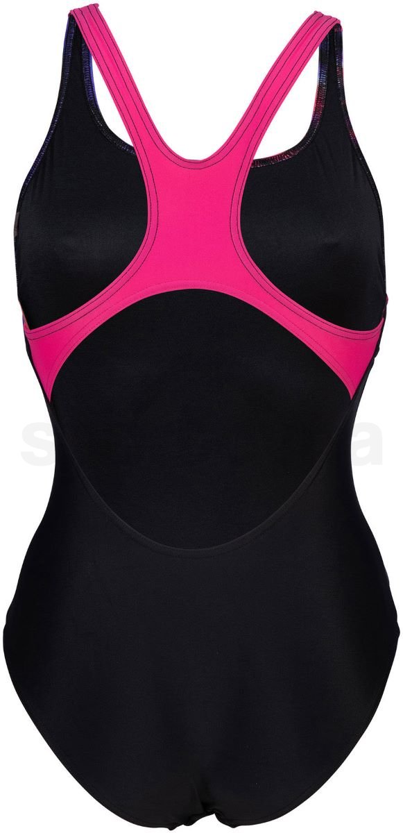 Plavky Arena Shading Swimsuit Swim Pro Back W - černá/fialová