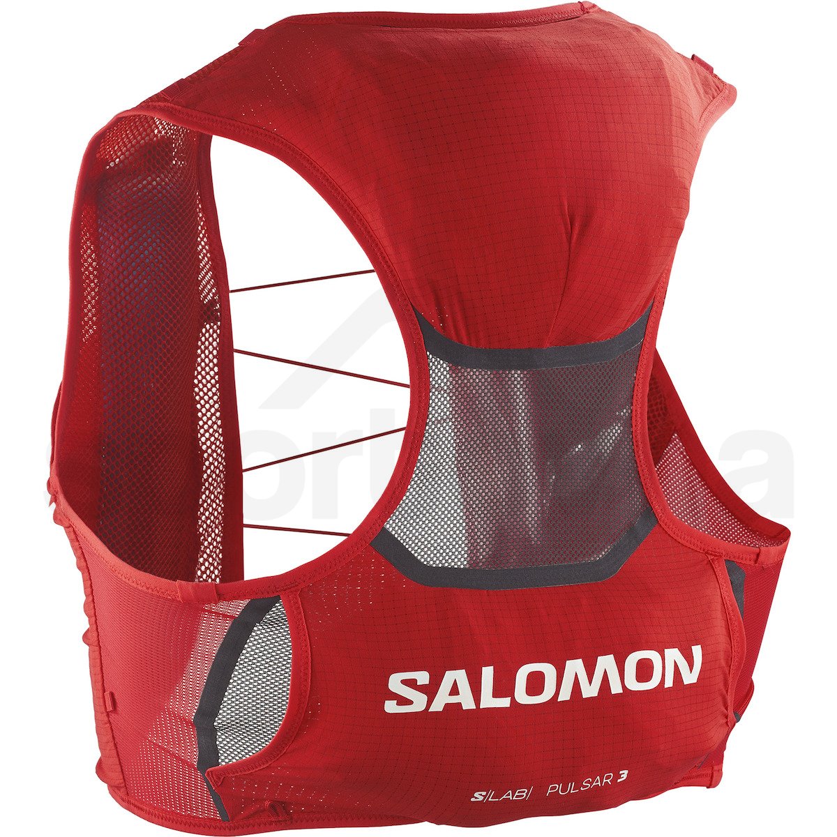 Batoh Salomon S/LAB Pulsar 3 with flasks - červená/černá