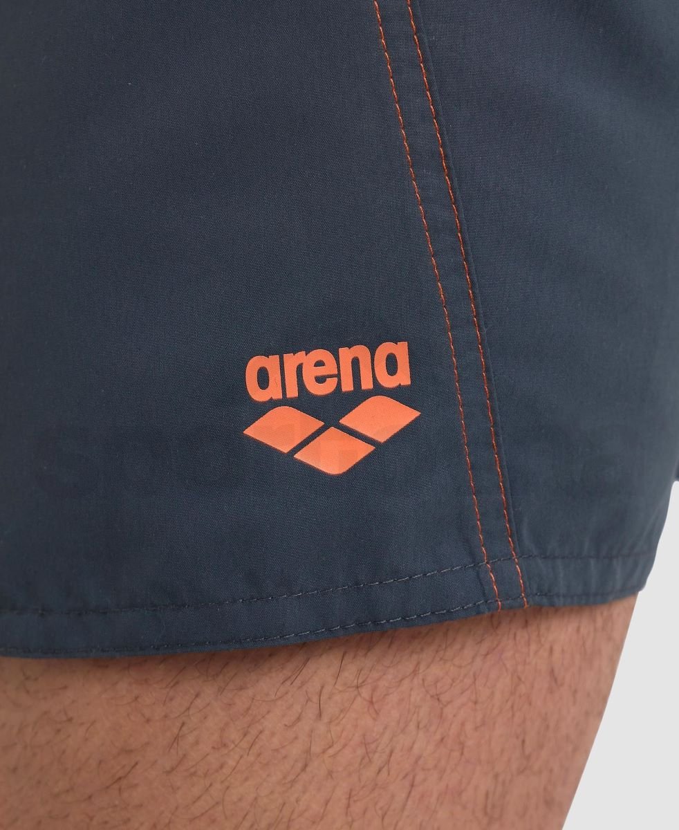 Koupací šortky Arena Fundamentals Logo Boxer M - černá