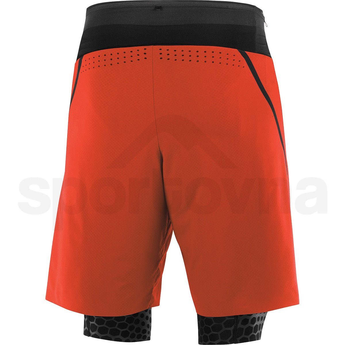 Kraťasy Salomon S/LAB Ultra 2IN1 Shorts M - červená