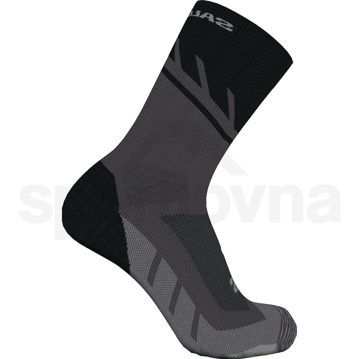Ponožky Salomon Speedcross Crew - černá/šedá